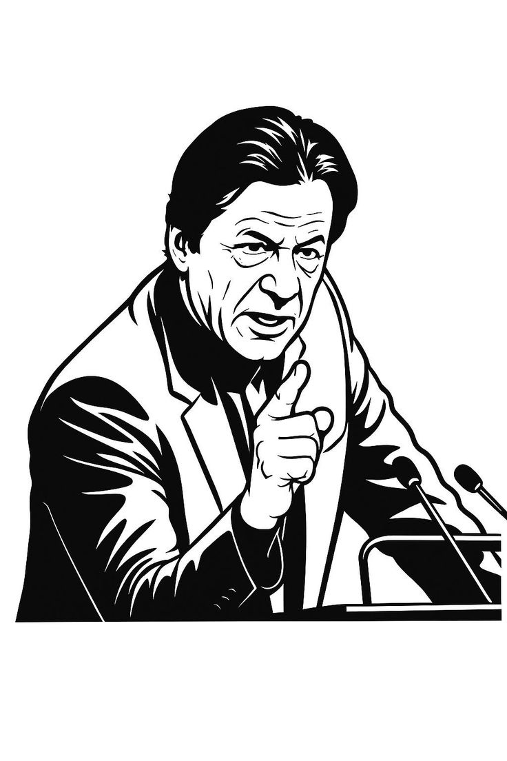 Imran Khan Metal Portrait (with light) or (without light)