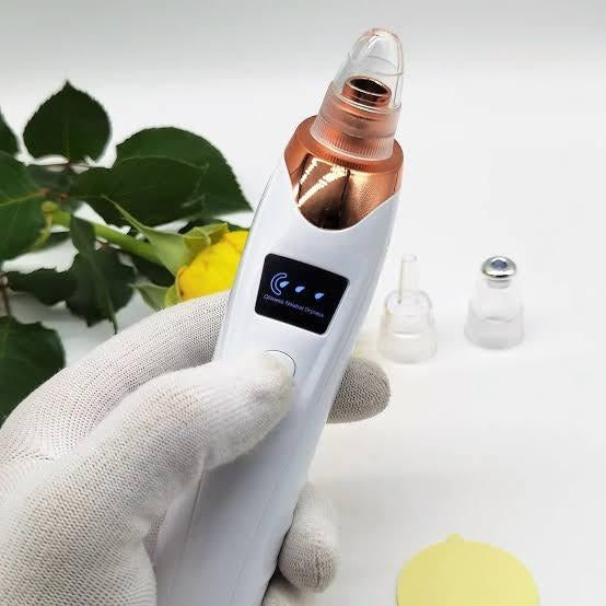 5-in-1 Rechargeable Blackhead & Pore Cleaner – Facial Pore Vacuum & Removal Kit